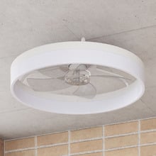 Tron 46cm DC Low Profile Ceiling Fan with LED Light